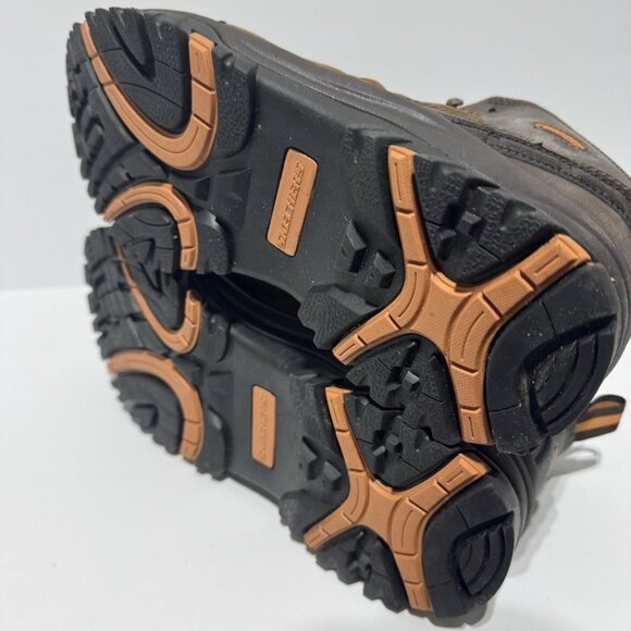 Skechers Mens Relment Hiking Boots Brown Size 10 M